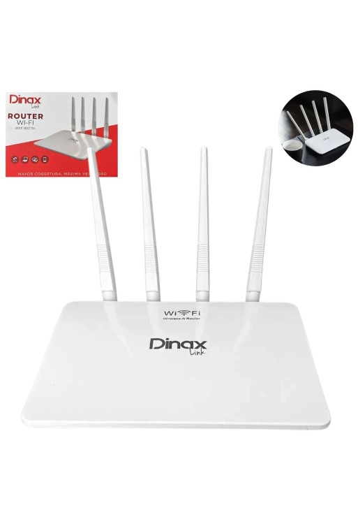 ROUTER WLS 4 ANTENAS DX-7ROU1023 DINAX