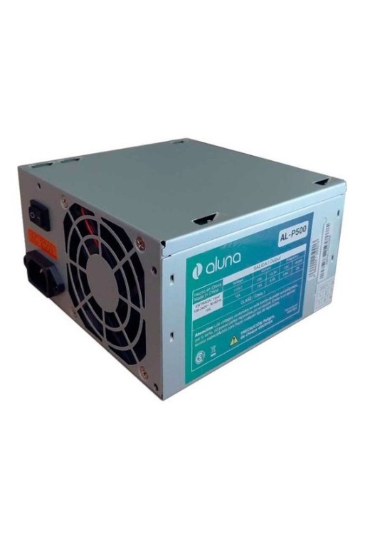 FUENTE 500W AL-500 24P SATA ATX ALUNA