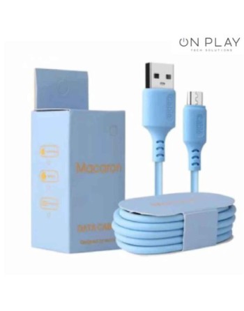 CABLE USB MICRO USB COLORES MACARON
