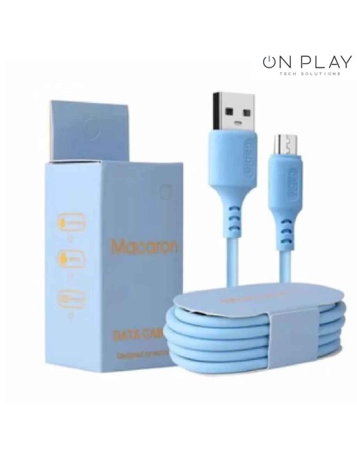 CABLE USB MICRO USB COLORES MACARON
