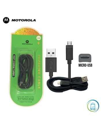 CABLE USB MICRO USB 25W FAST CHARGE MOTOROLA