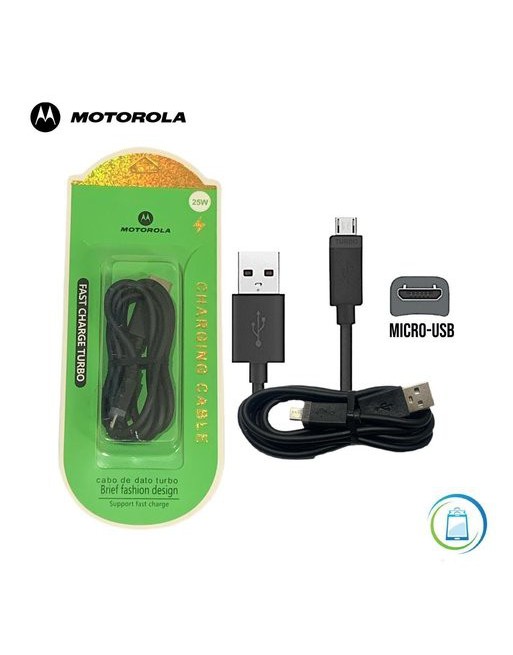 CABLE USB MICRO USB 25W FAST CHARGE MOTOROLA