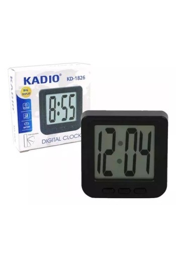 RELOJ DIGITAL P/AUTO DIGITAL CLOCK KD-1826 KADIO