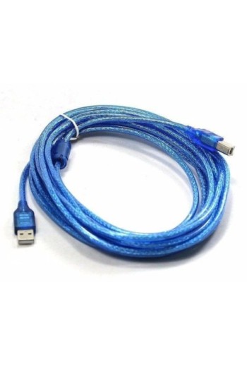 CABLE USB IMPRESORA 5MTS AZUL DX-CABIMP5 DINAX
