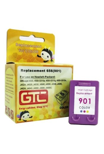 CARTUCHO HP GT 901XL COLOR GTC