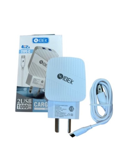 CARGADOR 220V A USB TIPO C...