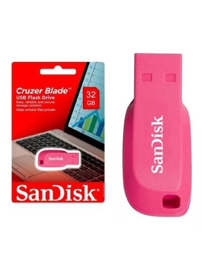 PEN DRIVE 32GB ROSA CRUZER...