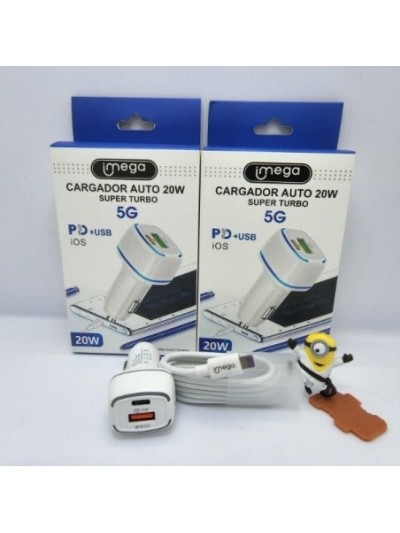 CARGADOR 12V A USB + TIPO C...