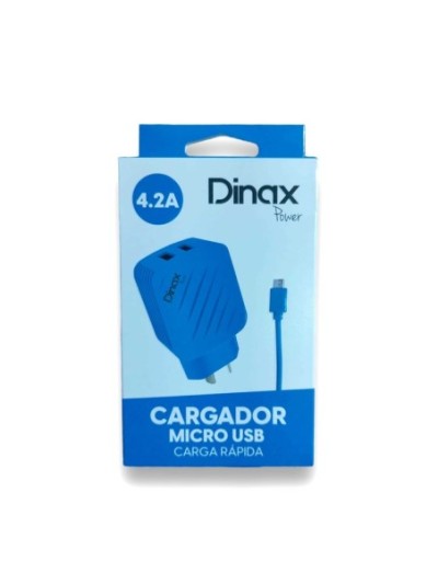 CARGADOR 220V A USB X 2 +...