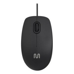 MOUSE USB NEGRO COM FIO...