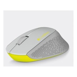 MOUSE WLS GRIZ Y AMARILLO...