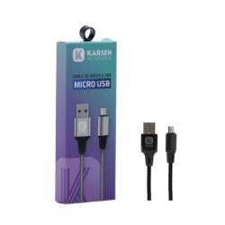 CABLE USB MICRO USB 3.1AMP...