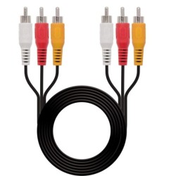 CABLE RCA M/M X 3 1.5MTS...