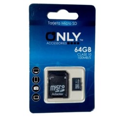 MEMORIA MICRO SD 64GB CLASE...