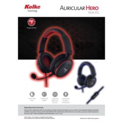 AURICULAR C/MIC ROJO PS4...