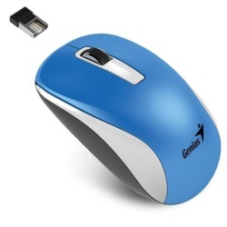 MOUSE WLS BLANCO CON AZUL...