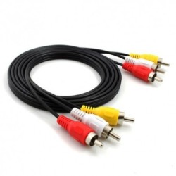 CABLE RCA M/M X 3 1.5MTS AL...