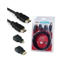 CABLE HDMI CON ADAPTADORES...