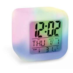 RELOJ DIGITAL C/LUZ CUBO