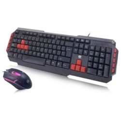 KIT TECLADO + MOUSE GAMER...