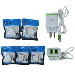 CARGADOR 220V A USB X 2...