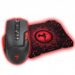 MOUSE GAMER C/PAD 9 BOTONES...