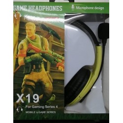 AURICULAR GAMER X19 PS4 -...