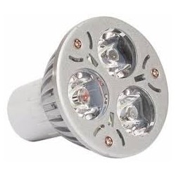 DICROICA LED BLANCO FRIO 3W