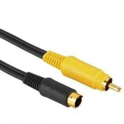 CABLE S-VIDEO (4PIN) RCA A...