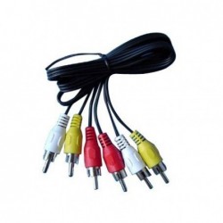 CABLE RCA M/M X 3 1.5MTS...
