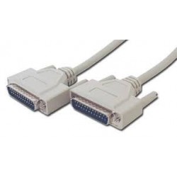 CABLE SERIAL DB 25 M/M