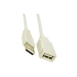 CABLE EXTENSION USB 1.8MTS...