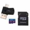MEMORIA MICRO SD 32GB C/ADAPTADOR Y  LECTOR DUAL MC151 MULTILASER